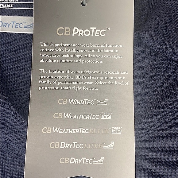 NWT - Cutter & Buck ladies navy blue polo shirt - Picture 5 of 6